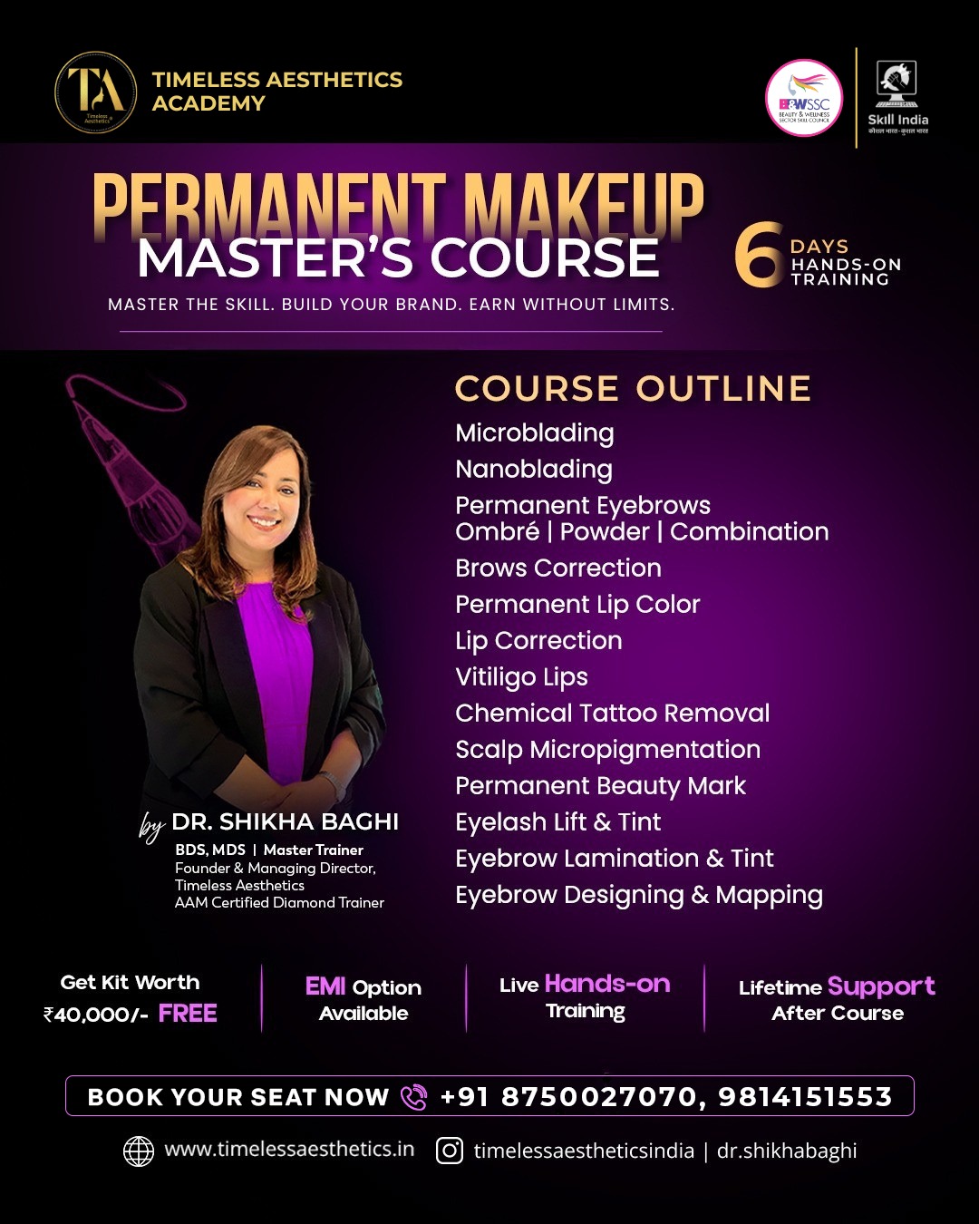 Masters Course in Permanent Makeup